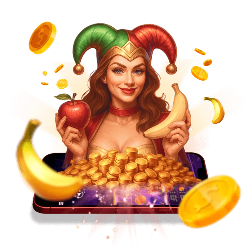 Joker Where’s My Banana Character Art