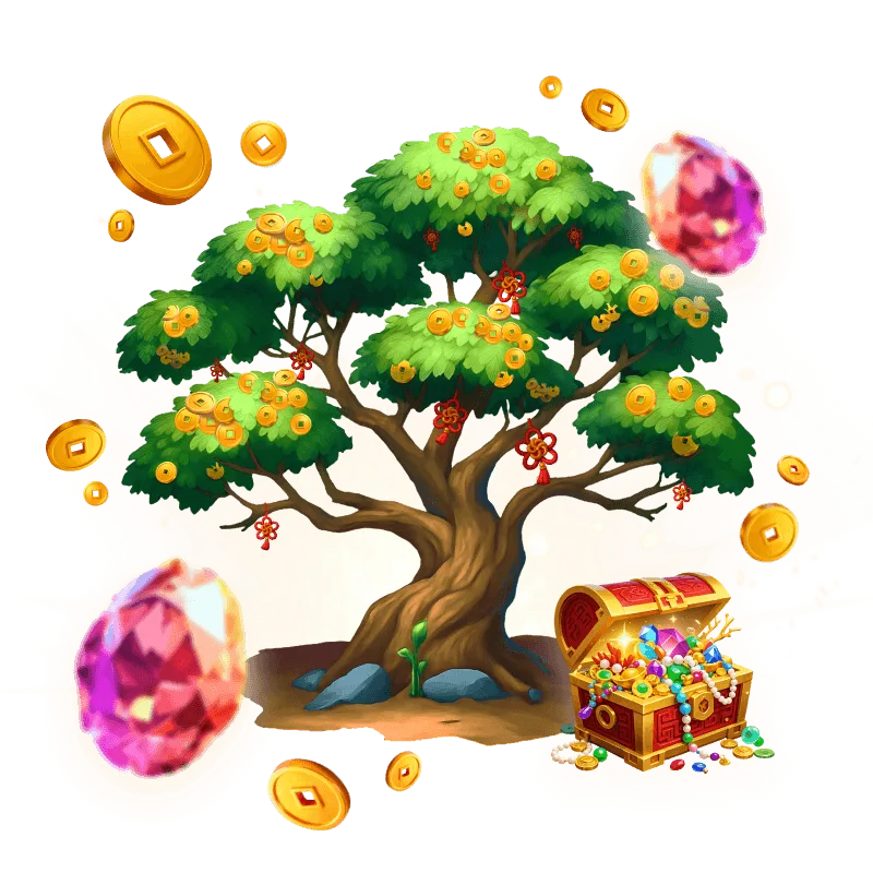 Money Tree Character Art