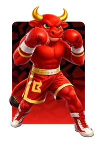 SuperBull Gaming bull character artwork 2